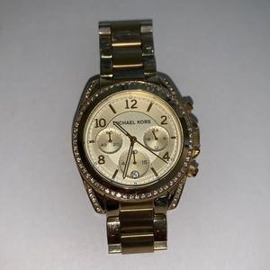Michael Kors - Ritz Gold Pavé Diamond Watch